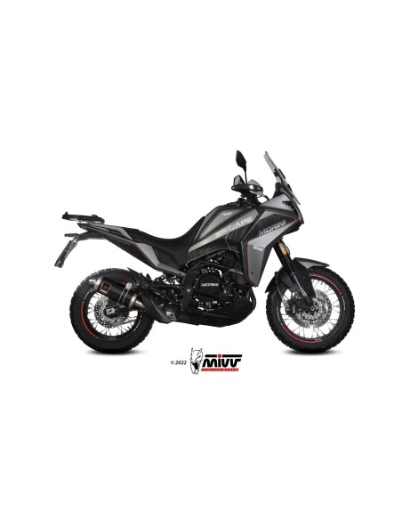 silencioso mivv dakar black moto morini x cape 2021 24 mm 001 ldkb