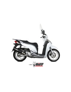 silencioso mivv mover black honda sh 300 2007 14 sh 300 2015 20 mv ho 0001 lv 2