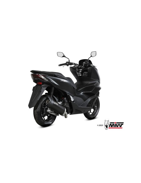 escape completo mivv 1x1 mover black honda pcx 125 2021 24 mv ho 0006 lv