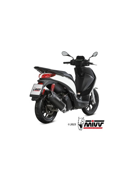 escape completo mivv 1x1 mover black piaggio medley 125 s 150 s 2021 24 mv pg 0010 lv