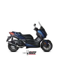 silencioso mivv mover black yamaha x max 400 2017 20 mv ya 0004 lv 2