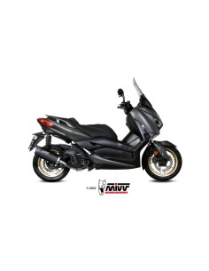 escape completo mivv 1x1 mover black yamaha x max 125 2021 24 mv ya 0007 lv 2