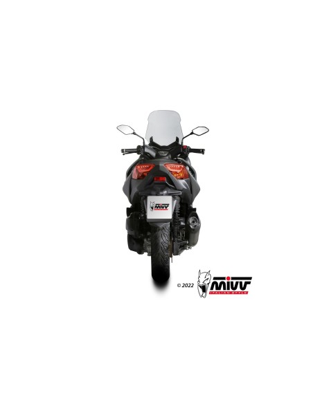 escape completo mivv 1x1 mover black yamaha x max 125 2021 24 mv ya 0007 lv