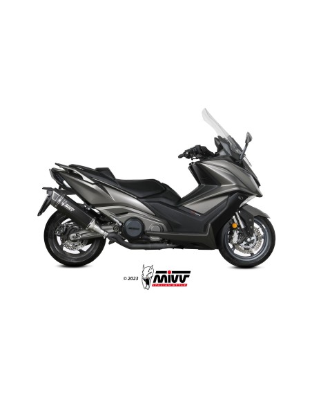 silencioso mivv sr 1 black kymco ak550 2021 25 o 011 lr1xb