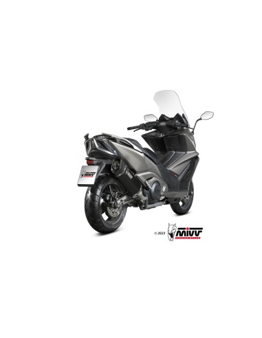 silencioso mivv sr 1 black kymco ak550 2021 25 o 011 lr1xb