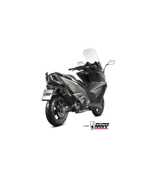 silencioso mivv sr 1 black kymco ak550 2021 25 o 011 lr1xb
