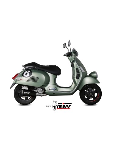 escape completo mivv 1x1 delta race black piaggio vespa gts 300 2008 20 p 008 ldrb
