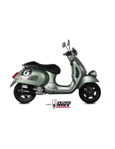 escape completo mivv 1x1 delta race black piaggio vespa gts 300 2008 20 p 008 ldrb
