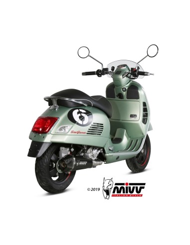 escape completo mivv 1x1 delta race black piaggio vespa gts 300 2008 20 p 008 ldrb