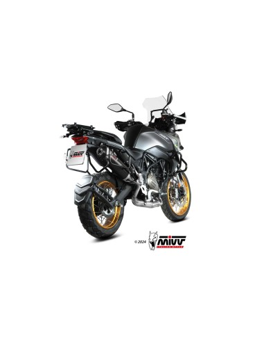 silencioso mivv oval acero negro carbon qj motor srt 700 x 2024 qj 001 lvc