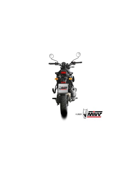 silencioso mivv oval st acero royal enfield scram 411 2022 24 himalayan 2021 23