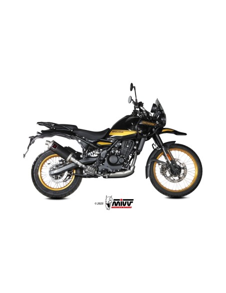 silencioso mivv dakar black royal enfield himalayan 2024 re 006 ldkb