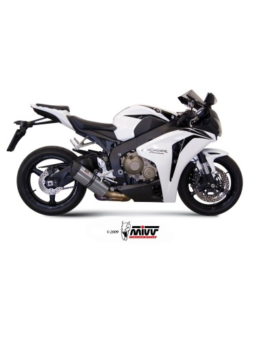 escape completo mivv 4x2x1 suono full titanium con tapa carbono honda cbr 1000 rr 2008 13