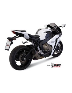 escape completo mivv 4x2x1 suono full titanium con tapa carbono honda cbr 1000 rr 2008 13 2
