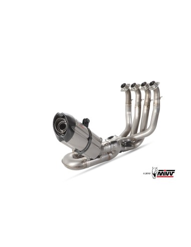 escape completo mivv 4x2x1 suono full titanium con tapa carbono honda cbr 1000 rr 2008 13