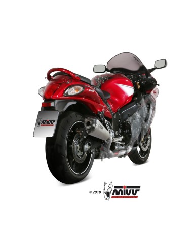 escape completo mivv 4x2x1 delta race full titanium suzuki gsx r 1300 hayabusa 2008 17