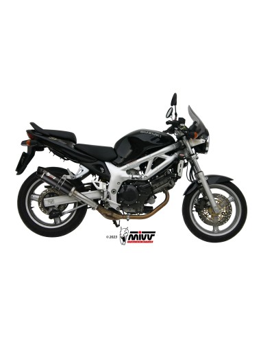 silencioso mivv gp carbon c tapa carbono suzuki sv 650 1999 02 s 004 l2sc