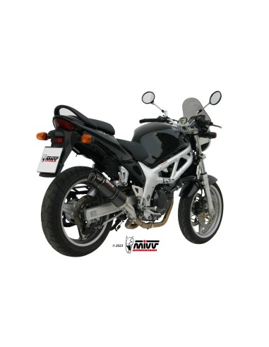silencioso mivv gp carbon c tapa carbono suzuki sv 650 1999 02 s 004 l2sc