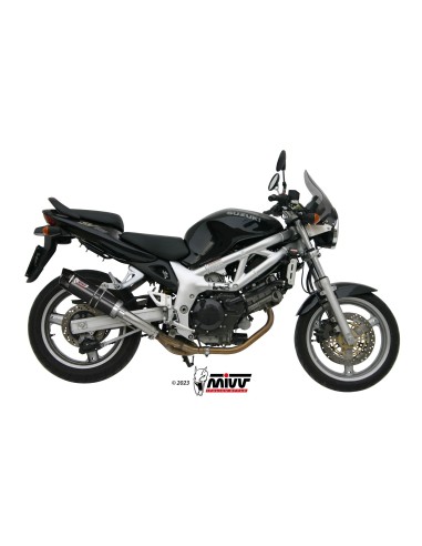 silencioso mivv gp acero negro carbon suzuki sv 650 1999 02 s 004 lxbc
