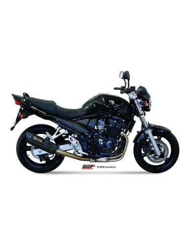 silencioso mivv suono acero negro carbon suzuki gsf 650 bandit 2005 06 s 017 l9