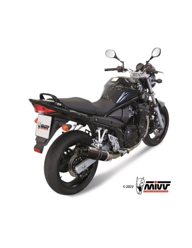 silencioso mivv gp acero negro carbon suzuki gsf 650 bandit 2005 06 s 017 lxbc