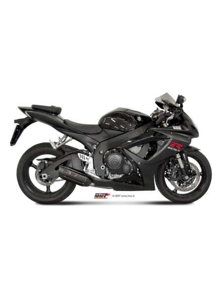 silencioso mivv suono acero negro carbon suzuki gsx r 600 gsx r 750 2006 07 s 021 l9