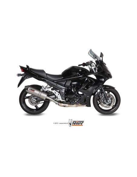 silencioso mivv oval titan tapa carbono suzuki gsf 1250 bandit 2007 16 gsx 1250 fa 2009 16