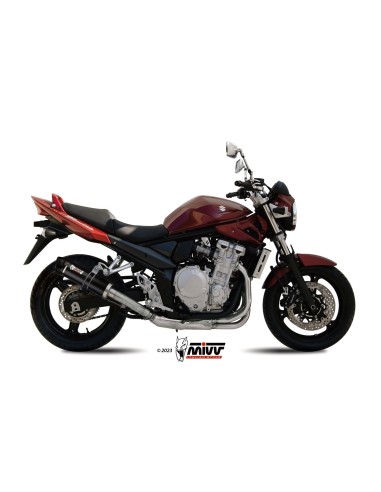 silencioso mivv gp carbon c tapa carbono suzuki gsf 650 bandit 2007 15 gsx 650 f 2008 15