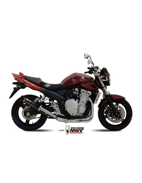 silencioso mivv gp carbon c tapa carbono suzuki gsf 650 bandit 2007 15 gsx 650 f 2008 15
