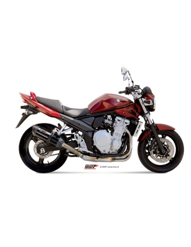 silencioso mivv suono acero negro carbon suzuki gsf 650 bandit 2007 15 gsx 650 f 2008 15