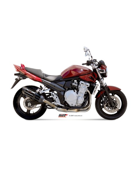 silencioso mivv suono acero negro carbon suzuki gsf 650 bandit 2007 15 gsx 650 f 2008 15