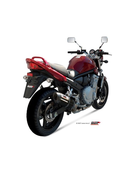 silencioso mivv suono acero negro carbon suzuki gsf 650 bandit 2007 15 gsx 650 f 2008 15
