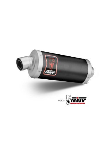 silencioso mivv dakar black suzuki dl v strom 1000 xt 2014 20 1050 xt 2020 26