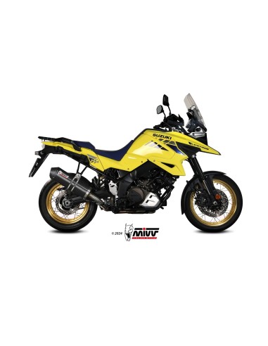 silencioso mivv oval black suzuki v strom 1000 2014 20 v strom 1050 2020 26 s 042 lvc