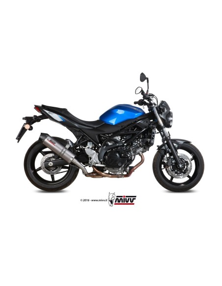silencioso mivv oval titan c tapa carbono suzuki sv 650 x 2016 25 s 045 l4c
