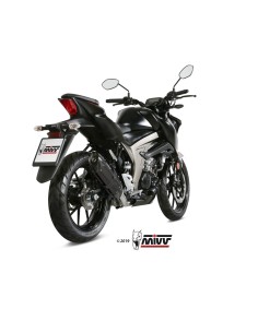 escape completo mivv 1x1 suono black tapa carbono suzuki gsx r 125 gsx s 125 2017 20 2