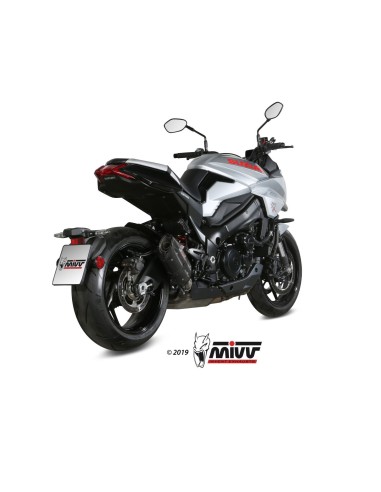 silencioso mivv suono acero negro carbon suzuki gsx s 1000 katana 2019 25 s 056 l9