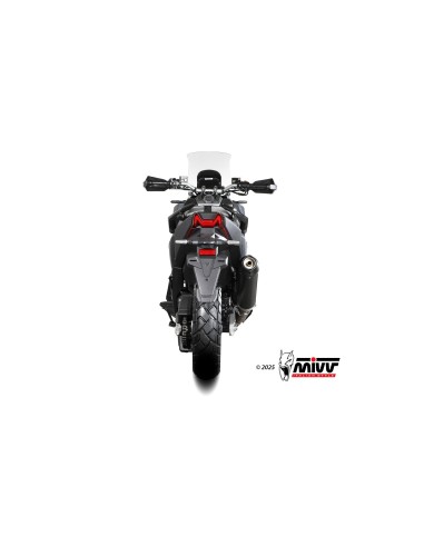 silencioso mivv oval black con tapa de carbono sym adxtg 400 2025 sy 004 lvc