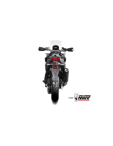 silencioso mivv oval black con tapa de carbono sym adxtg 400 2025 sy 004 lvc