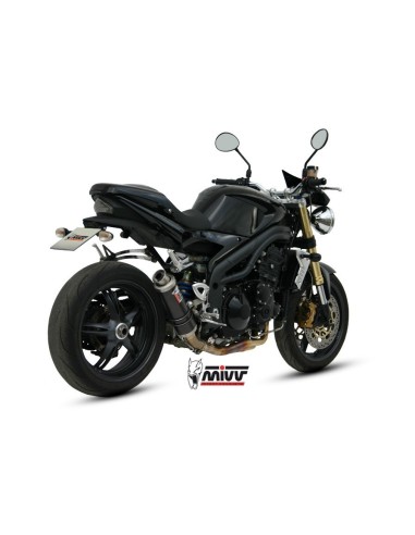 silencioso mivv gp carbon triumph speed triple 2005 06 t 005 l2s