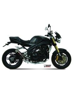 silencioso mivv gp black triumph speed triple 2005 06 t 005 lxb 2
