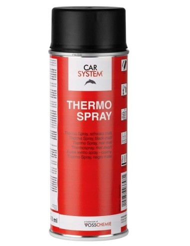 pintura anticalorica carsystem 126086 thermo spray negro mate 400 ml hasta 650 c
