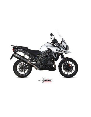 silencioso mivv speed edge black triumph tiger 1200 xr xrx xrt xcx xca 2016 20