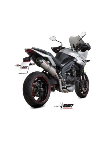 silencioso mivv oval titan c tapa carbono triumph tiger 1050 sport 2017 20 t 017 lnc
