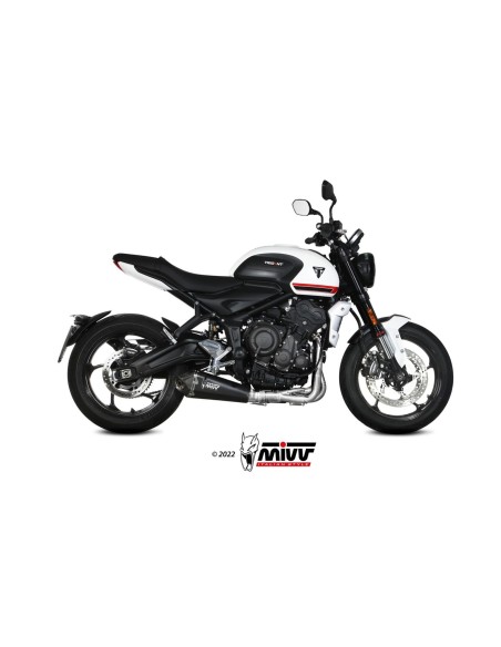 escape completo mivv 3x1 delta race black triumph trident 660 2021 25 t 022 ldrb