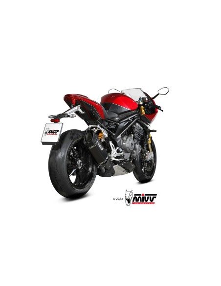 silencioso mivv sr 1 black titanium triumph speed triple 1200 rr rs 2021 24 t 025 lr1tb