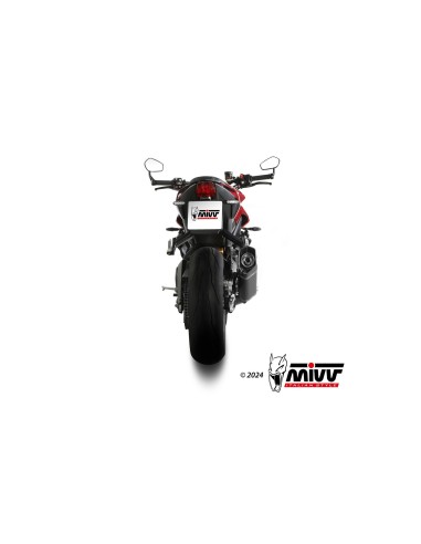 escape completo mivv 3x1 sr 1 black titanium triumph street triple 765 r rs 2023 25