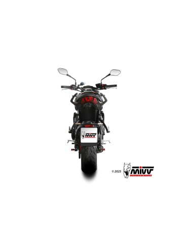 escape completo mivv 3x1 x m5 black triumph trident 660 2025 26 t 029 sc5b