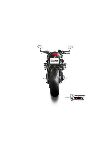 escape completo mivv 3x1 x m5 black triumph street triple 765 r rs 2025 26 t 031 sc5b