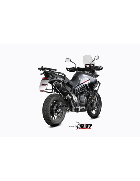 silencioso mivv oval black con tapa de carbono triumph tiger 850 sport 2021 25 t 032 lvc
